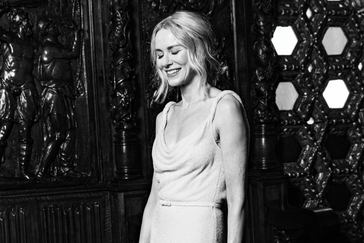 El vestido de novia de Dior de Naomi Watts