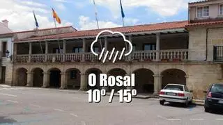 El tiempo en O Rosal: previsión meteorológica para hoy, sábado 14 de marzo