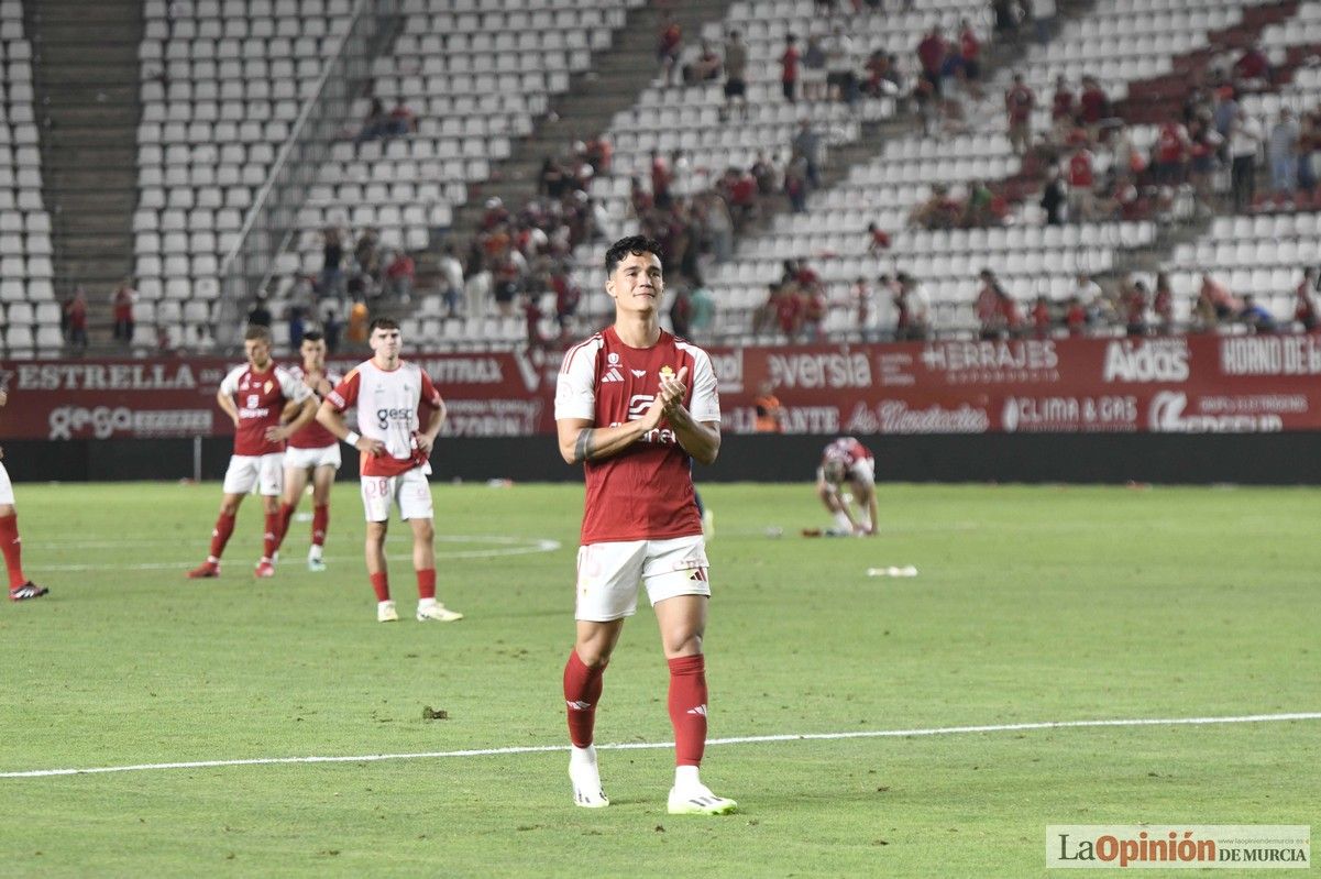 Así fue el encuentro del play off del Real Murcia y el Nástic en la lucha por el ascenso