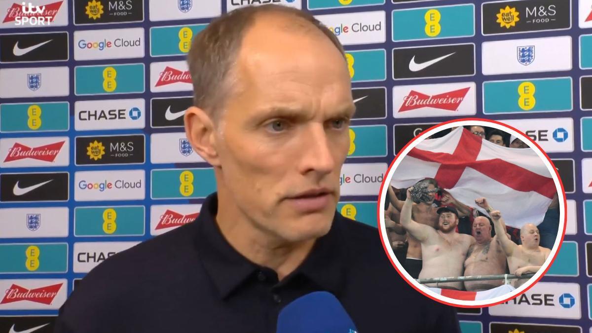 Thomas Tuchel critica el silencio inglés contra Gales.