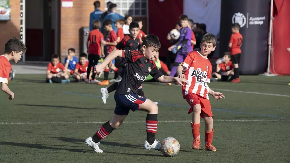 Berga arriba al deu en el seu torneig benjamí