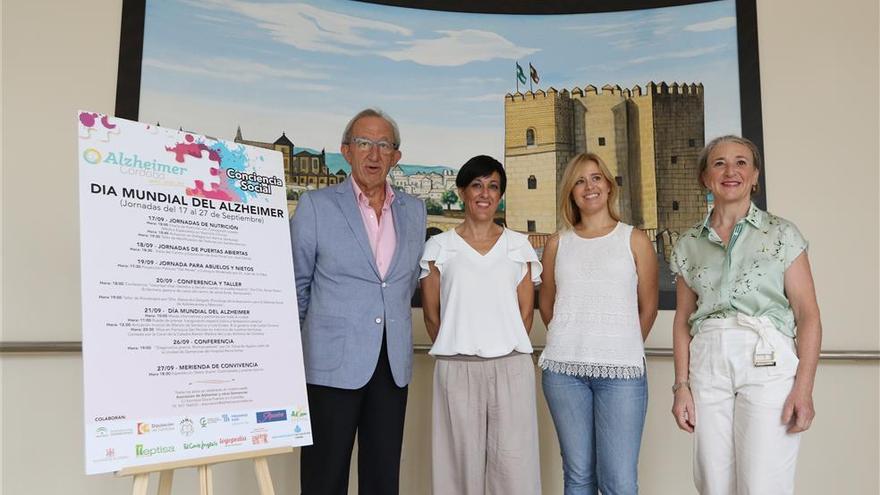 Amplio programa de actos de la asociación de alzheimer de Córdoba por el día mundial