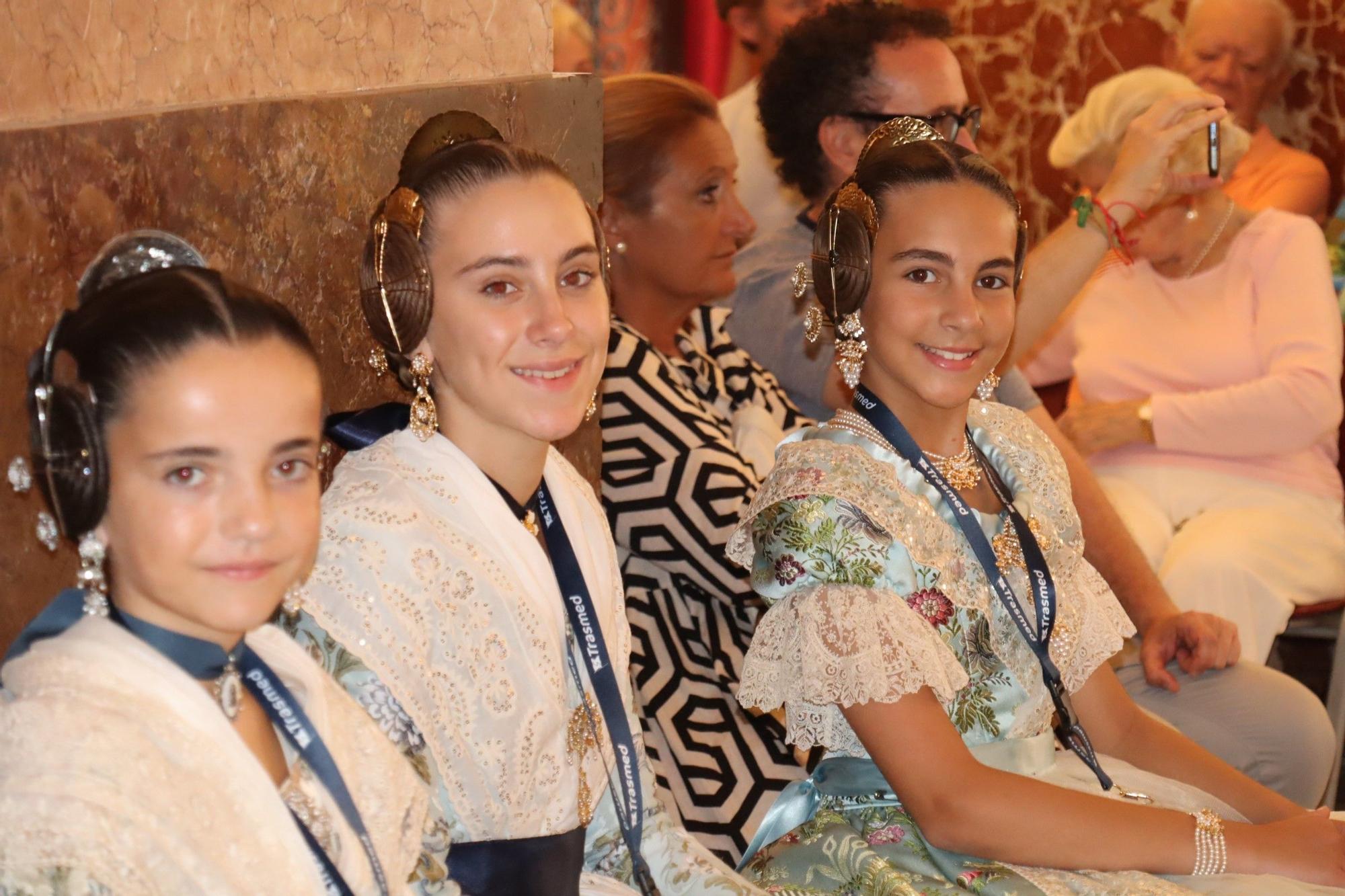 El centro de València recibe a las candidatas a Fallera Mayor Infantil 2025