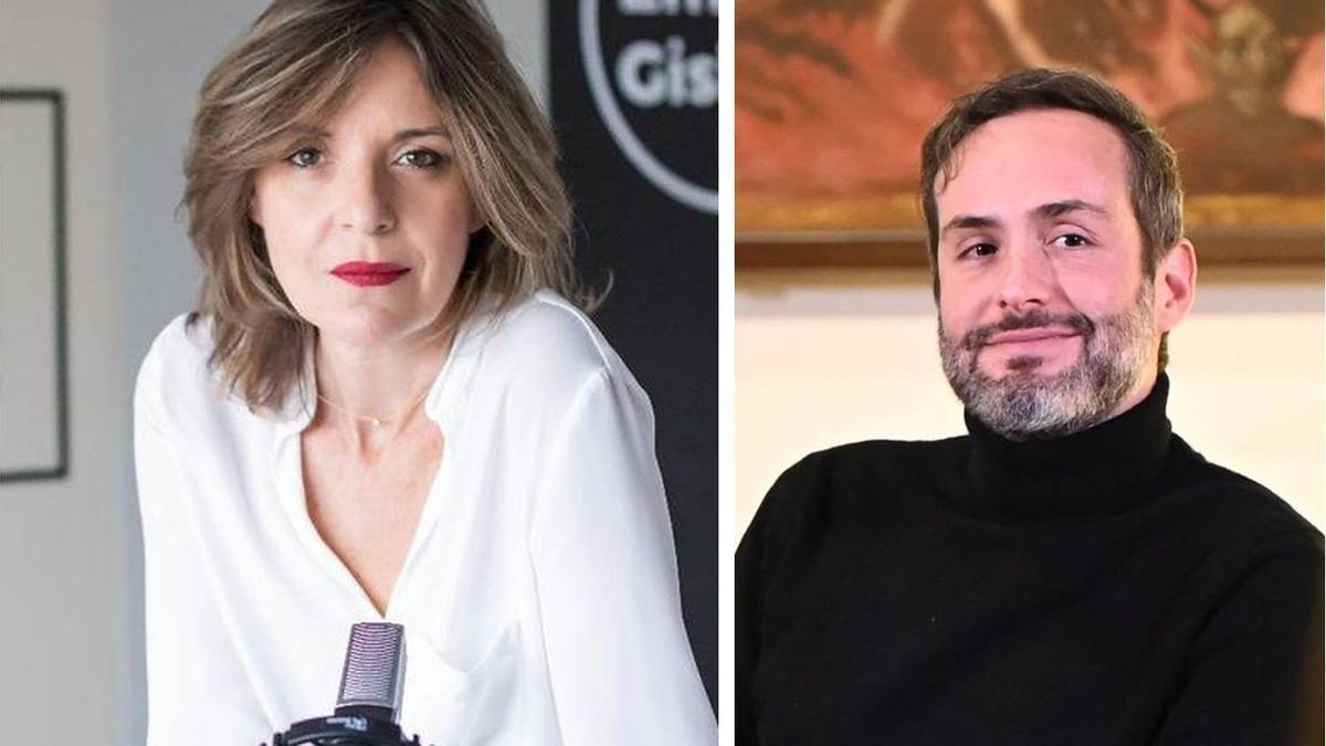 Susanna Lliberós i Javier Vicedo Alós participen en el cicle de poesia de la llibreria Noviembre.