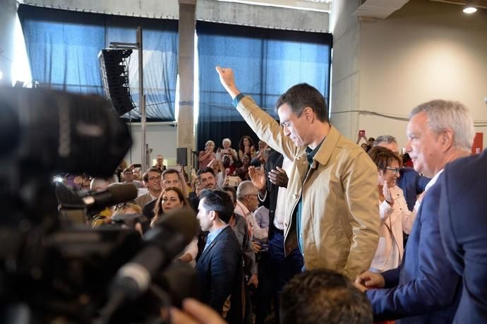 Las Palmas de Gran Canaria. Mitin de Pedro Sánchez  | 14/04/2019 | Fotógrafo: José Carlos Guerra