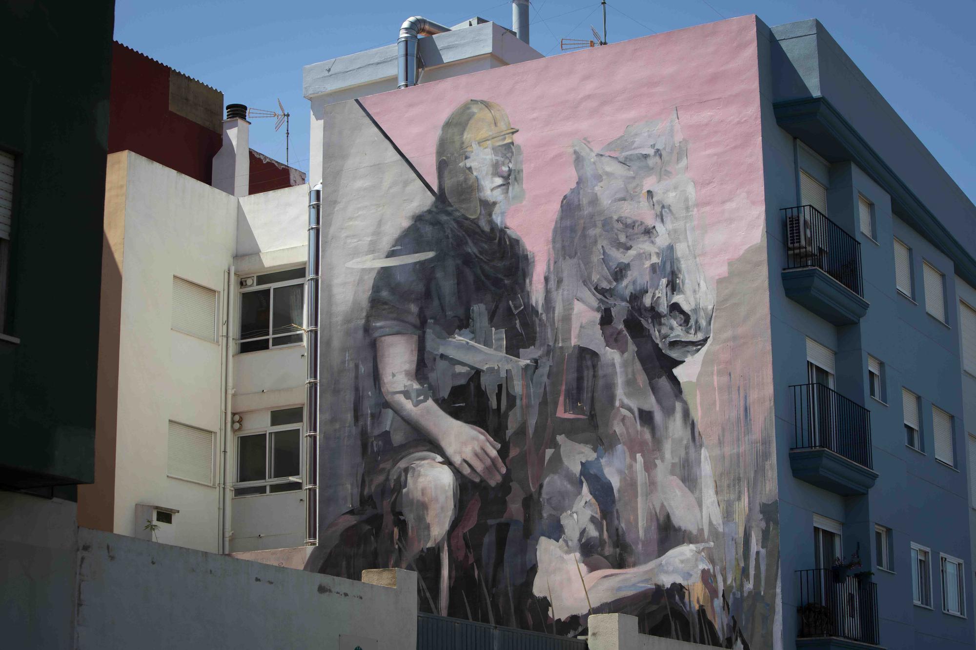 La ruta "Més Que Murs" del arte urbano en Sagunt.