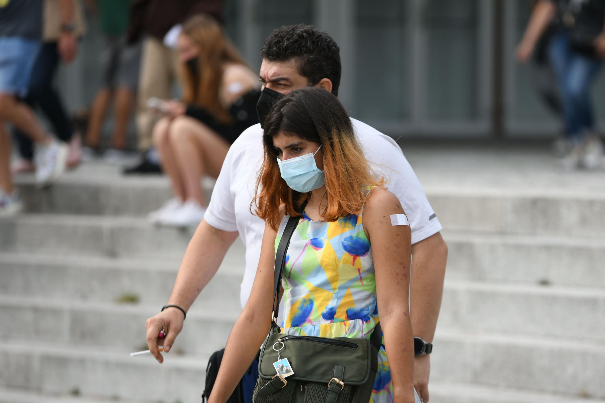 Vacunación sin cita de estudiantes y personal de los campus de Galicia