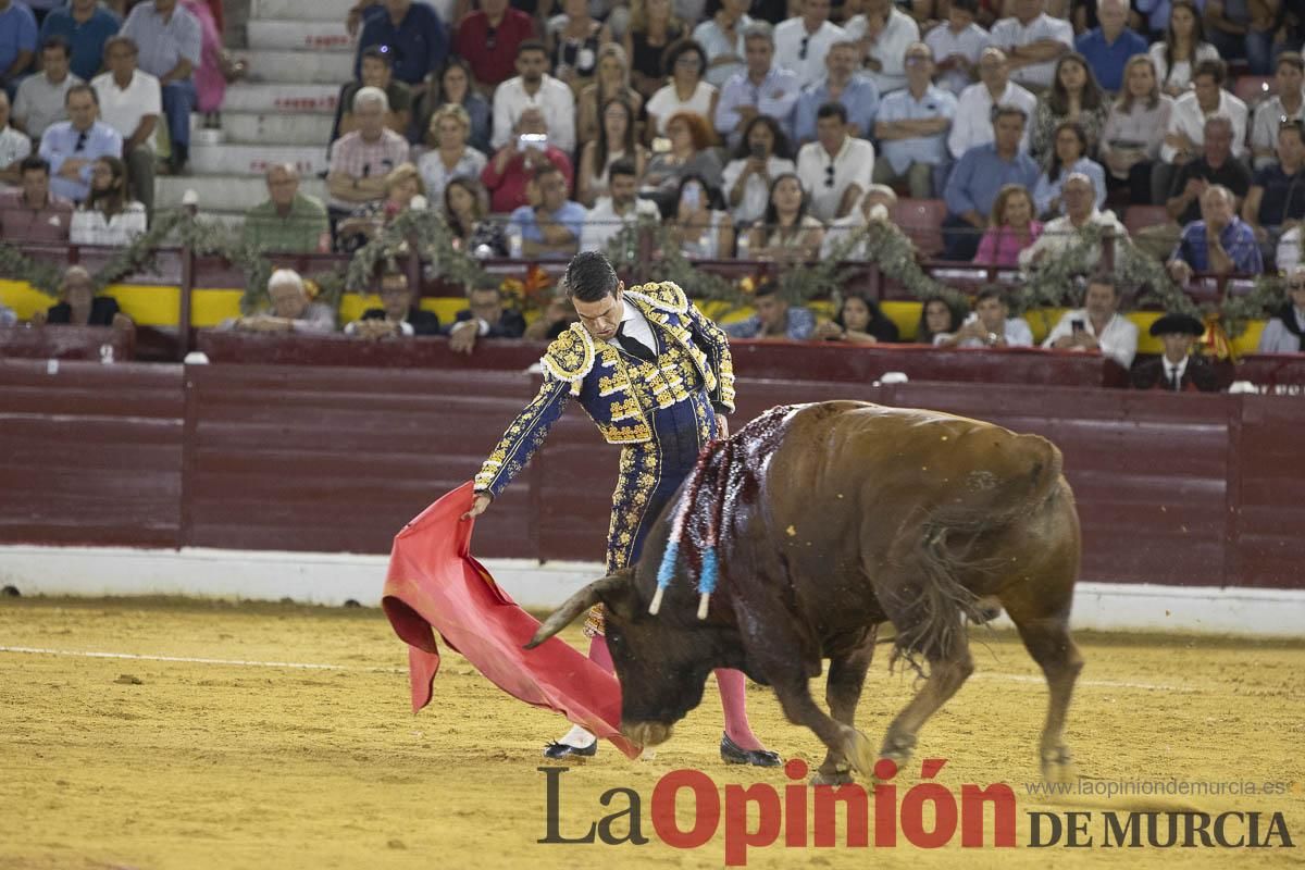 Cuarta corrida en la Feria Taurina de Murcia (Castella, Manzanares y Ureña)