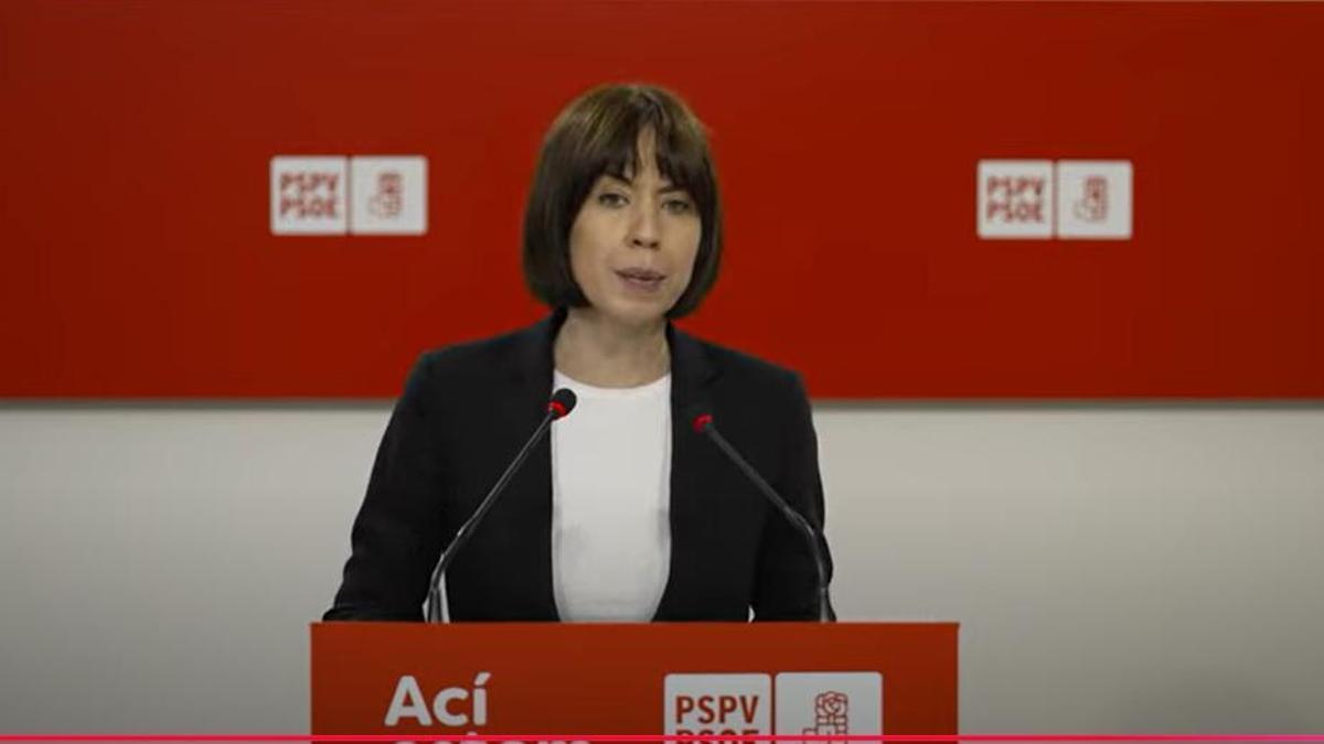 Morant interviene desde la sede del PSPV tras la comparecencia de Mazón.