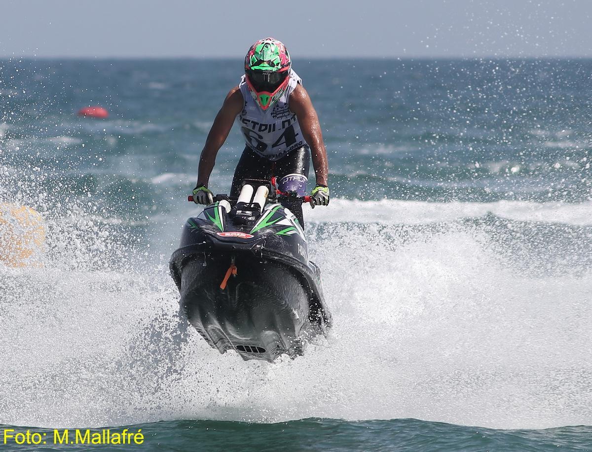 Roger Pujol, guanyador a la categoria Esquí GP1.