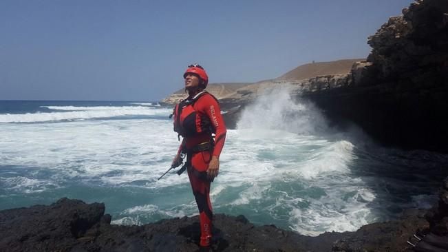 Rescate de un submarinista en Fuerteventura