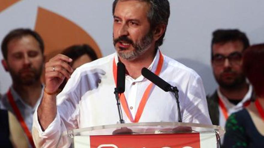 Rafa Carbonell, en el congreso del Bloc de mayo.