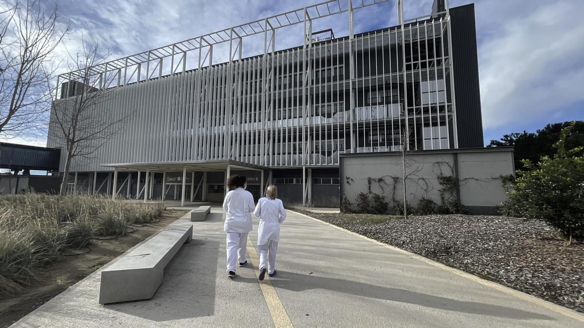 El hospital satélite del Moisès Broggi, que ocupa 4.643 metros cuadrados.