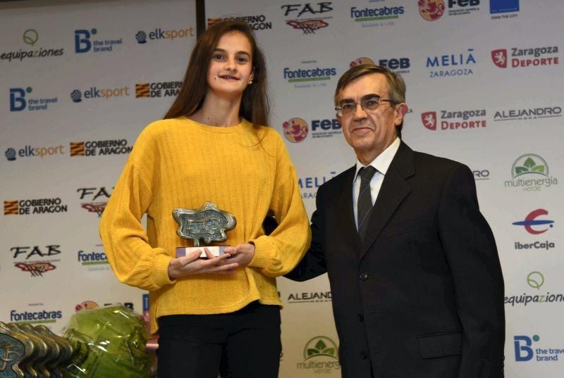 Gala anual de la Federación Aragonesa de Baloncesto