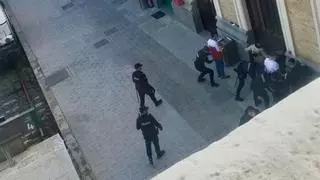 Fuertes medidas de seguridad antes del derbi FC Cartagena-Real Murcia