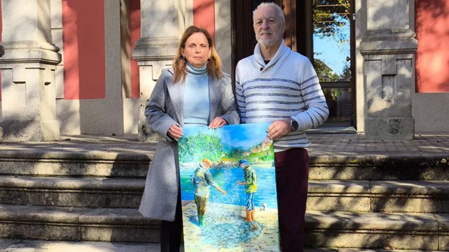 El cuadro solidario de Faustino Ucha | FDV