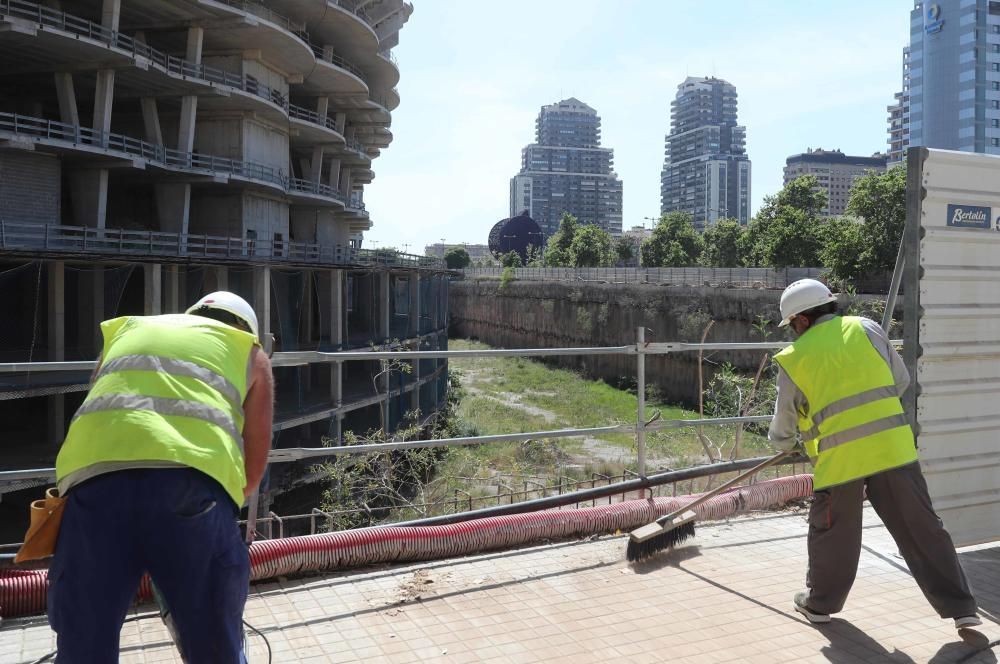 Las imágenes de las obras del nuevo Mestalla