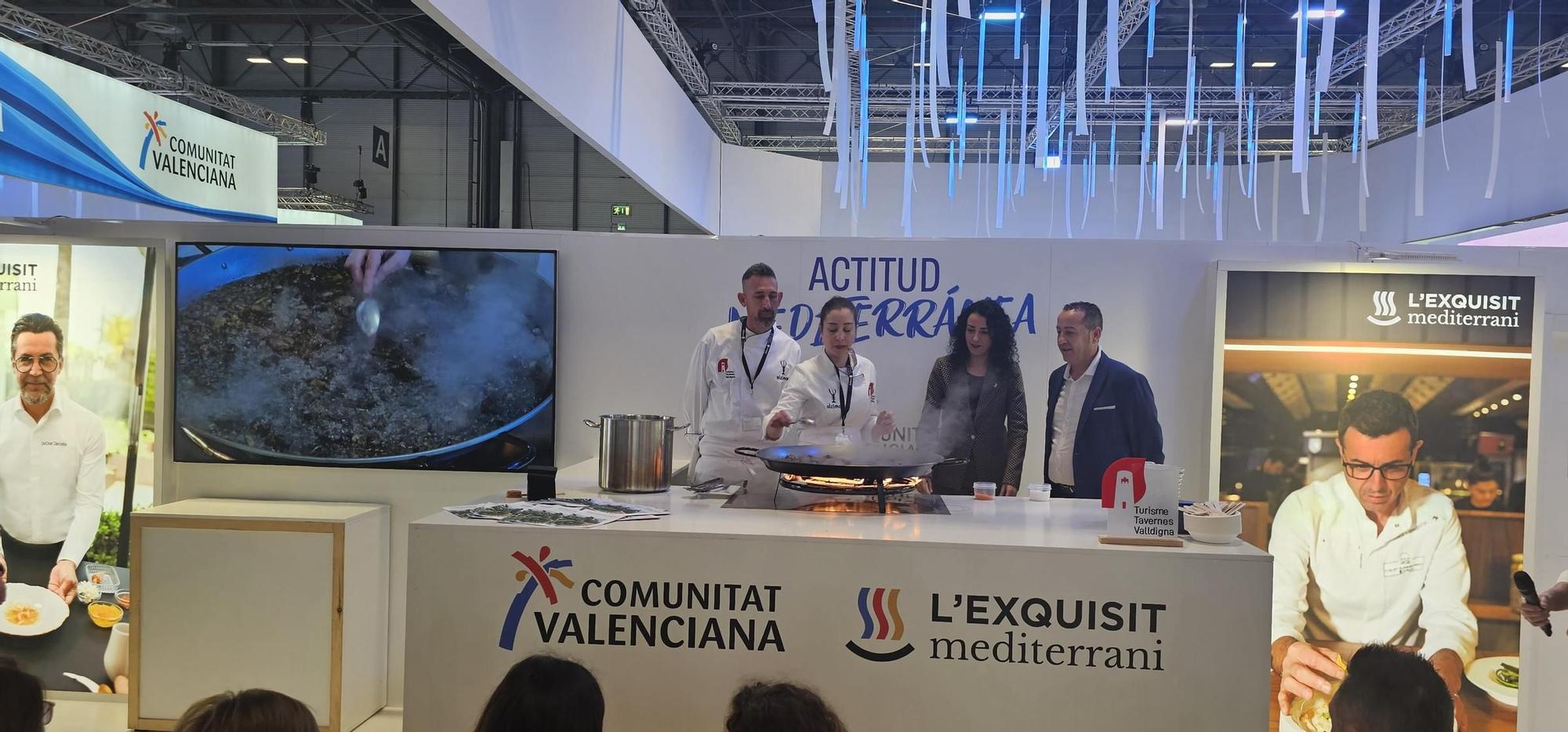 Así se ha mostrado la Safor en Fitur de Madrid.