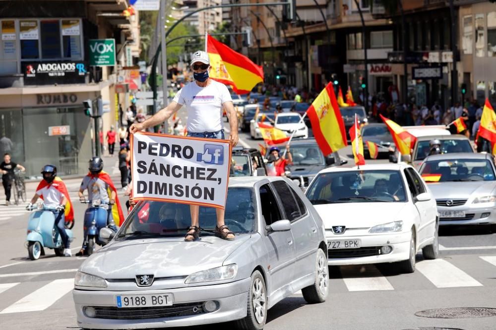 Manifestación contra el Gobierno de Sánchez