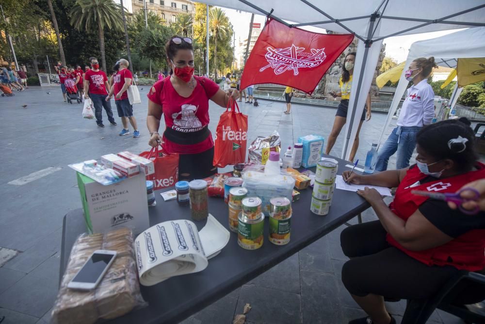 Canamunt y Canavall comienzan la recogida de alimentos