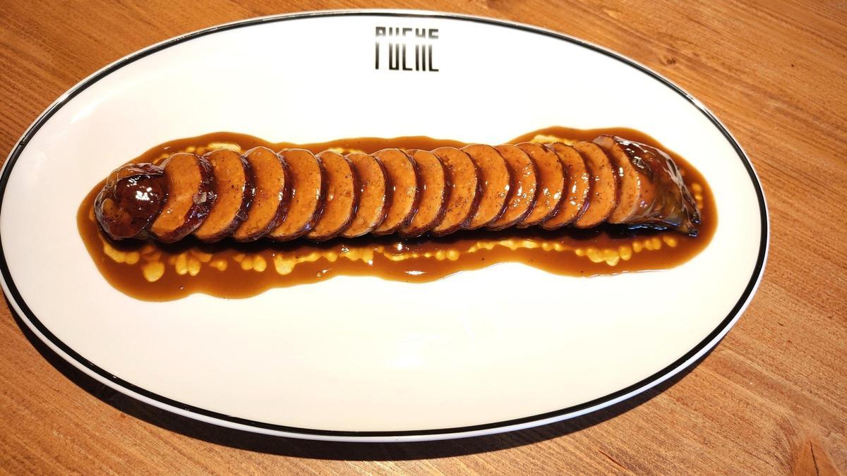 El cuello de pollo relleno de Puche.
