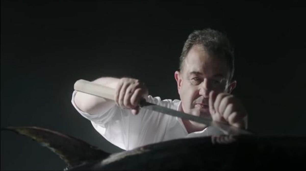 Martín Berasategui, ambaixador mundial de la tonyina Balfego.