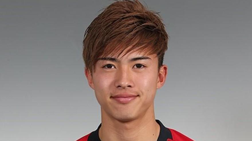 El nuevo jugador del FC Barcelona Hiroki Abe.