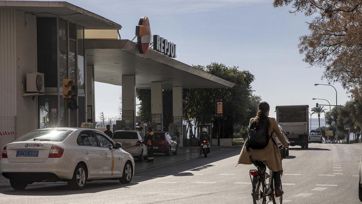 Gasolinera de la avenida Gabriel Alomar i Villalonga