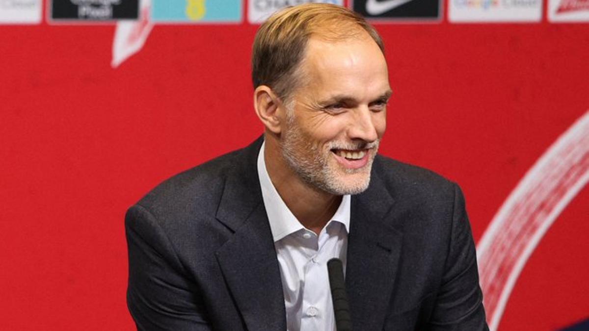 Thomas Tuchel, en la presentación como seleccionador inglés.