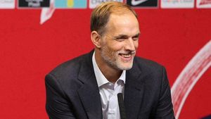Thomas Tuchel, en la presentación como seleccionador inglés.