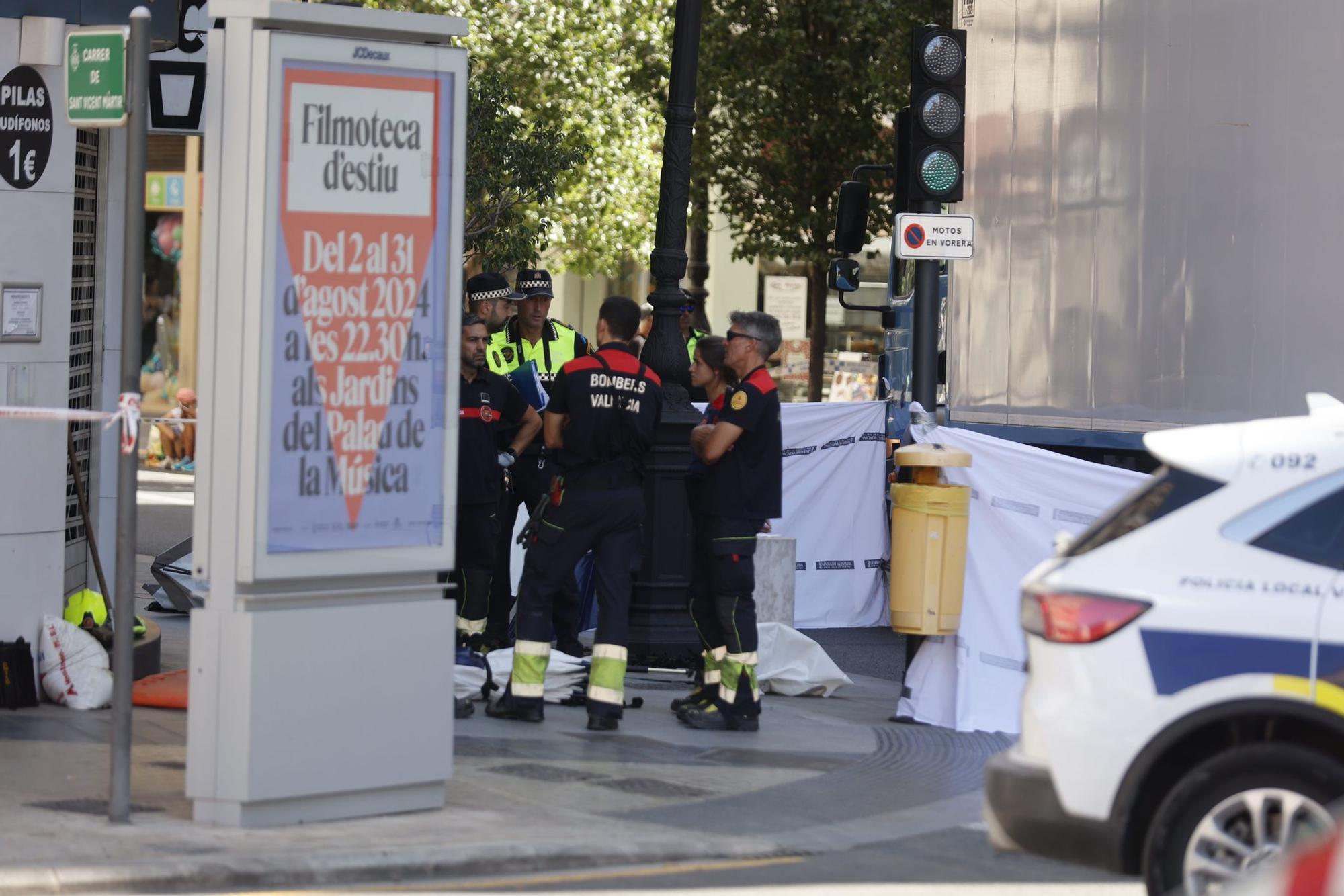 Atropello mortal en el centro de València