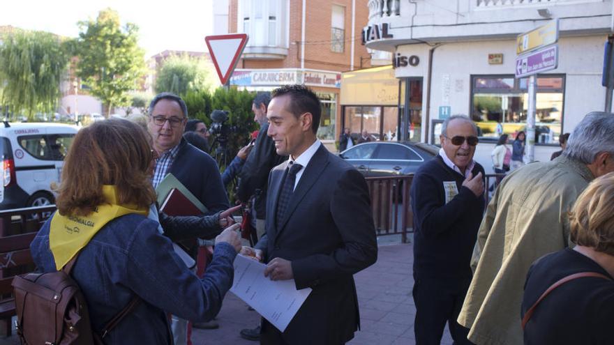 El alcalde, Luciano Huerga, antes de pronunciarse sobre el borrador de la ordenación territorial