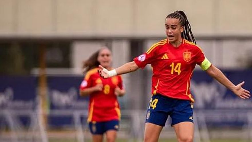 Daniela Arques vuelve a conquistar Europa con la selección sub-19