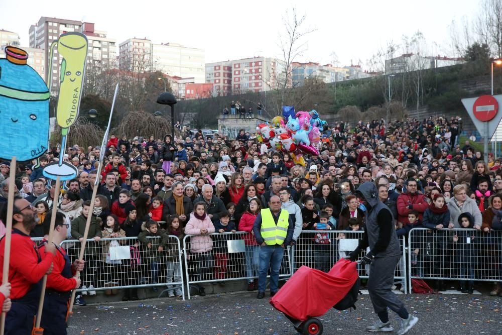 Las imágenes de la Cabalgata de Reyes de Vigo 2019