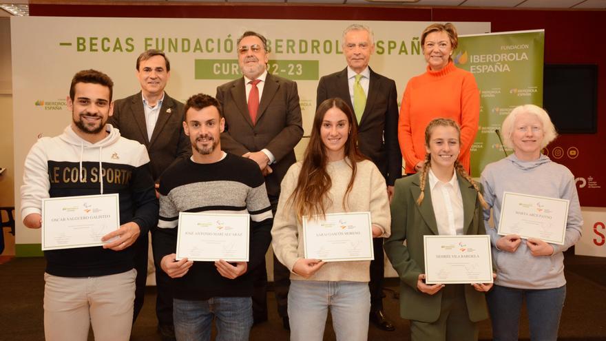 Tres paralímpicos valencianos, entre los becados por Iberdrola