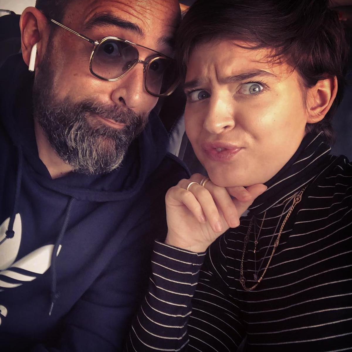 Risto Mejide y Laura Escanes posan felices