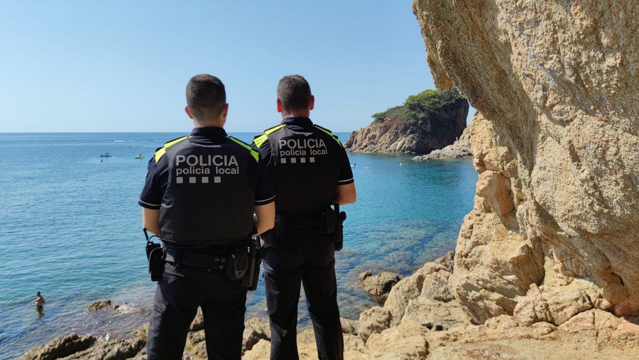 Investiguen la mort d'un home que s'ha precipitat per un penya-segat a Blanes