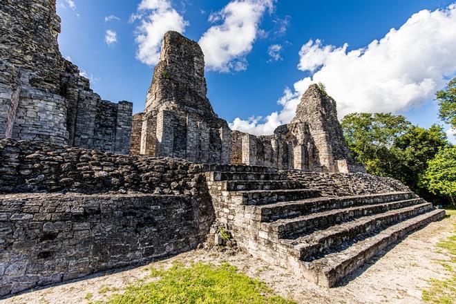 Zona arqueológica Xpujil, México