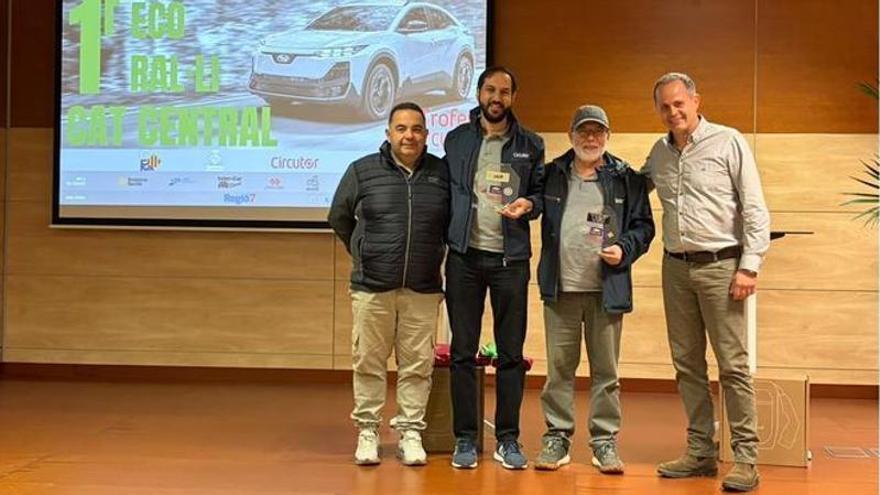 Pere Soria y Àngel Serra se imponen en el 1er ECO Rally CAT Central