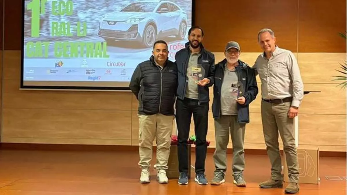 Pere Soria y Àngel Serra se imponen en el 1er ECO Rally CAT Central