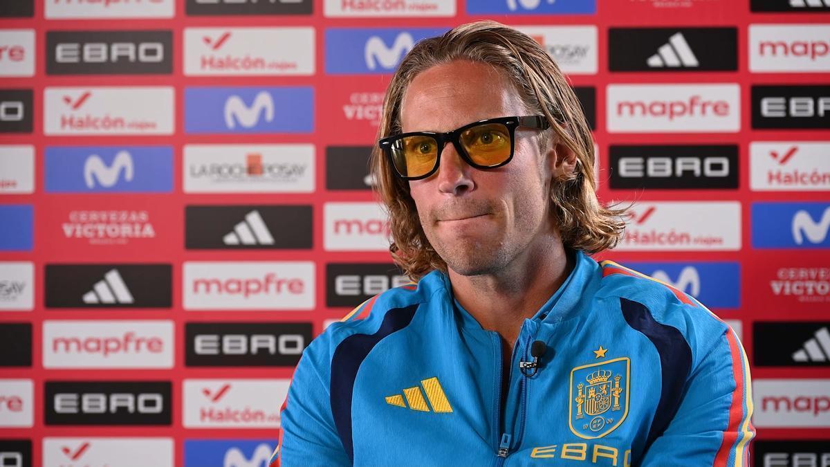 Marcos Llorente: "Las gafas rojas las utilizo para cuando es de noche"