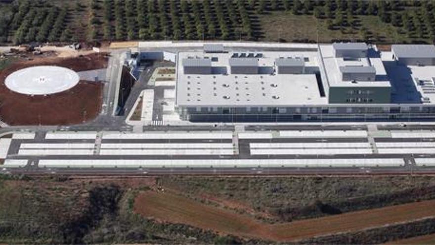 Imagen aérea del centro sanitario, ubicado en Cártama.