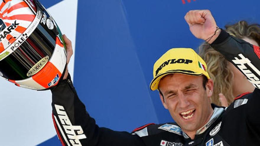 Zarco tras su victoria en Mugello