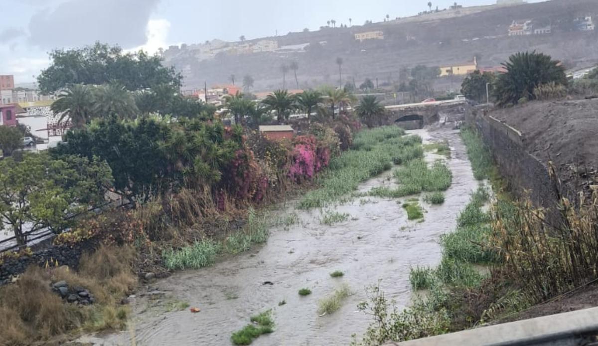 Lluvias en Las Palmas de Gran Canaria