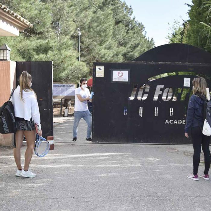 La academia de Juan Carlos Ferrero reabre sus puertas