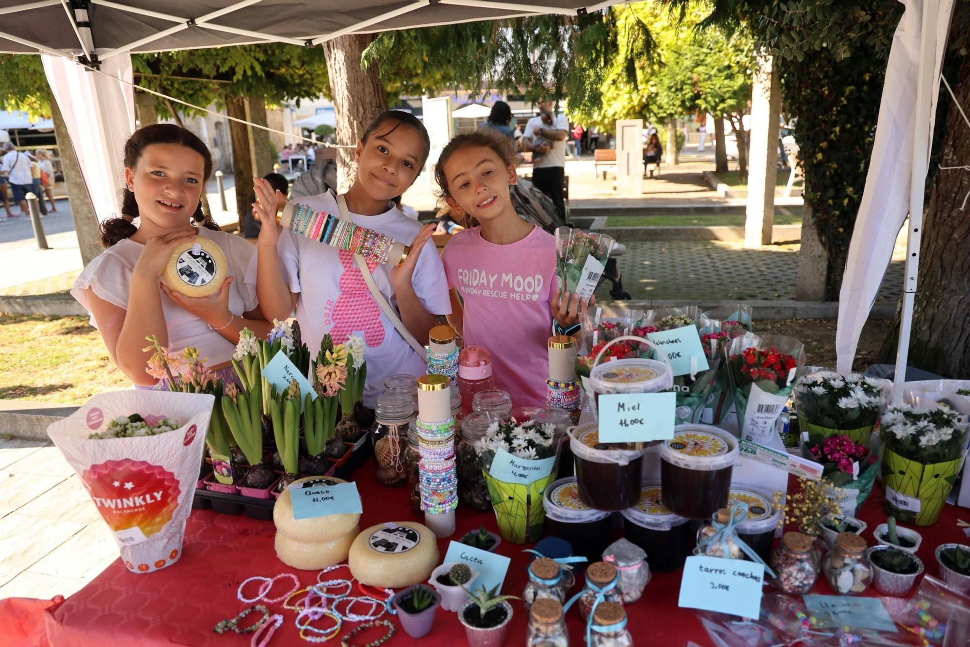 La Festa do Marisco de O Grove, esta mañana.