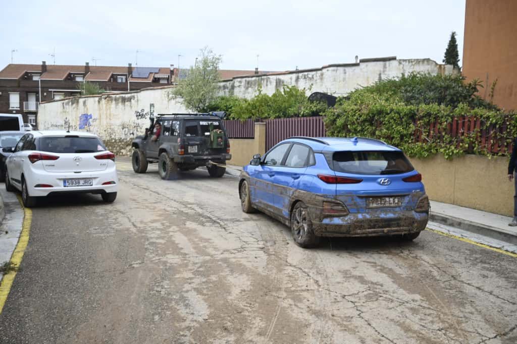 En imágenes | Así han amanecido María de Huerva y Cuarte tras las tormentas
