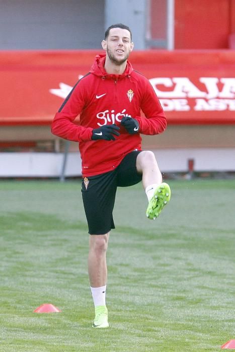 Entrenamiento del Sporting