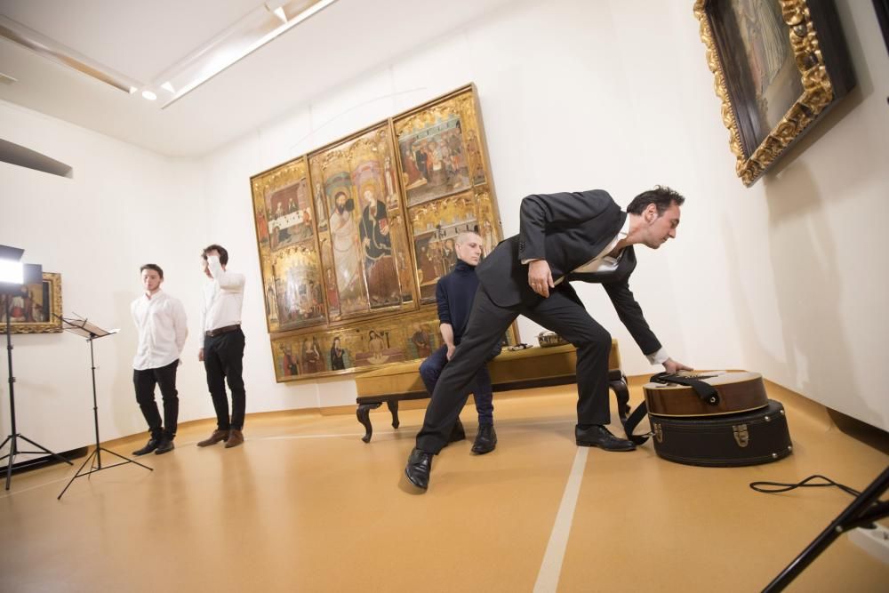 Igor Paskual organiza una visita musical por el Museo de Bellas Artes
