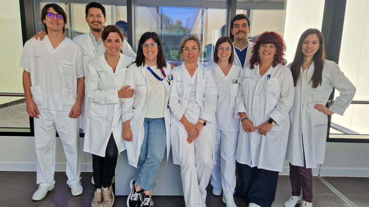 Miembros del equipo de investigación en Cardiología del Instituto de Investigación Sanitaria Galicia Sur.